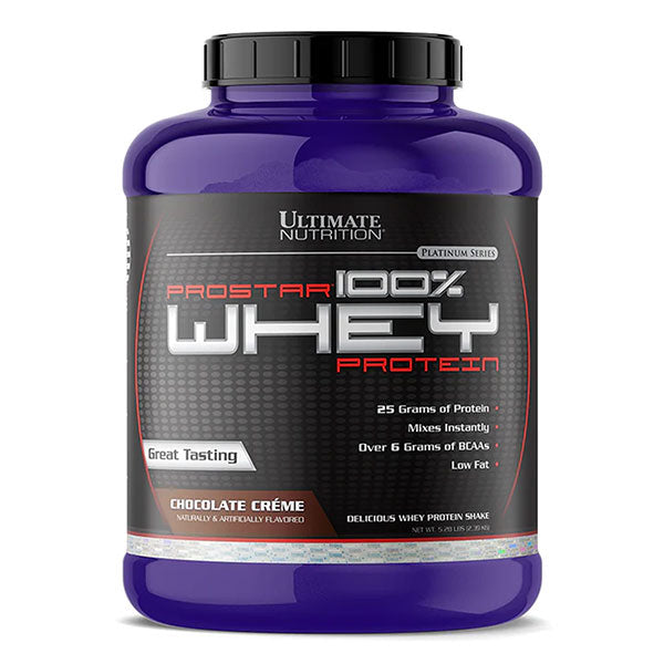 Ultimate Nutrition Prostar 100% Whey Protein, 5.28 lbs, 2.39 kg
