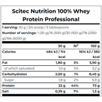 Scitec Nutrition 100% Whey Protein Professional 2.35 kg