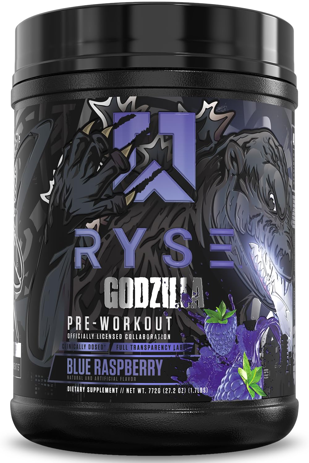 RYSE Godzilla X Noel Deyzel Pre Workout Powder - 20/40 Servings