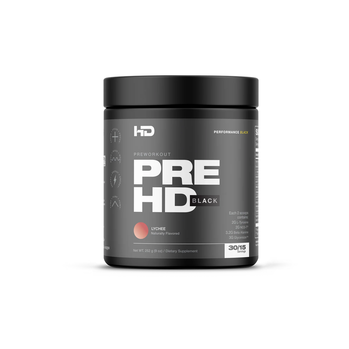 HD MUSCLE PreHD Black