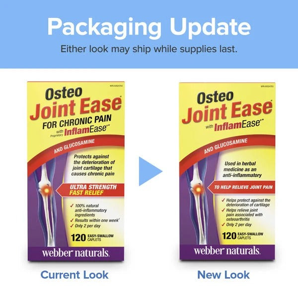 Webber Naturals Osteo Joint Ease® with InflamEase® and Glucosamine