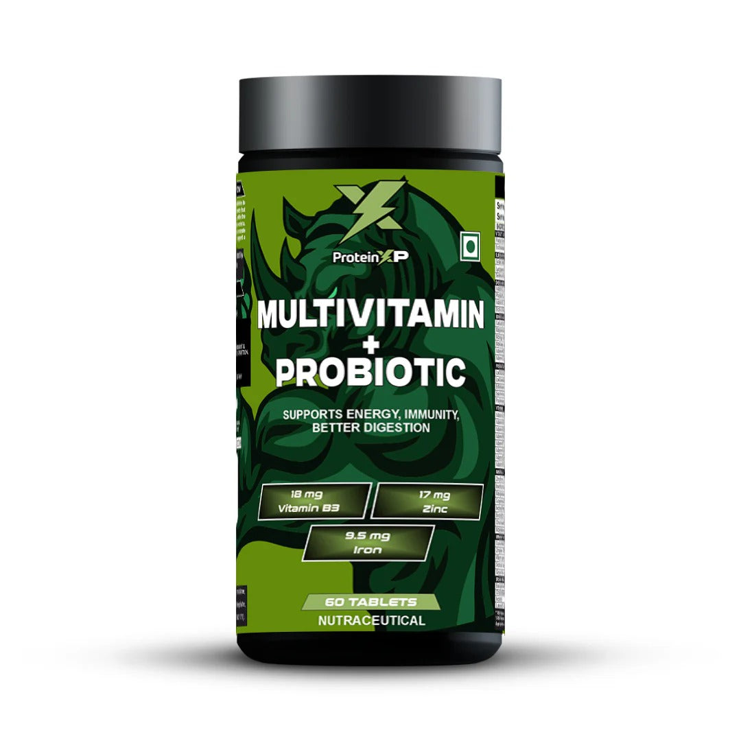 Proteinxp Multivitamin with Probiotics-For Men and Women