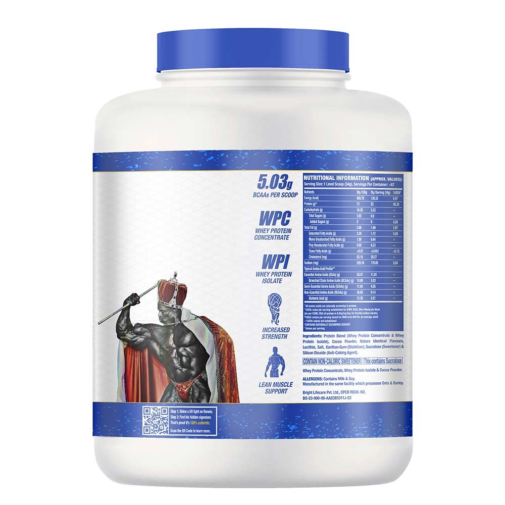 Ronnie Coleman King Whey Protein 2.27 kg (5 lb) • Chocolate Brownie