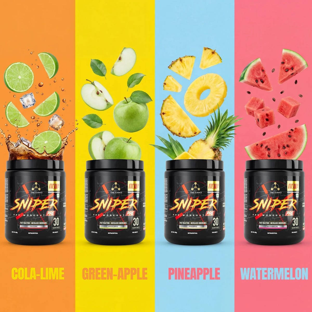 One Science Nutrition (OSN) SNIPER Pre-Workout 420g
