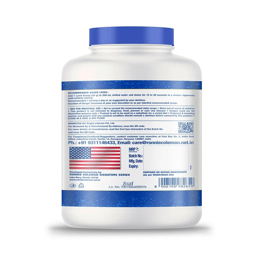 Ronnie Coleman King Whey Protein 2.27 kg (5 lb) • Chocolate Brownie
