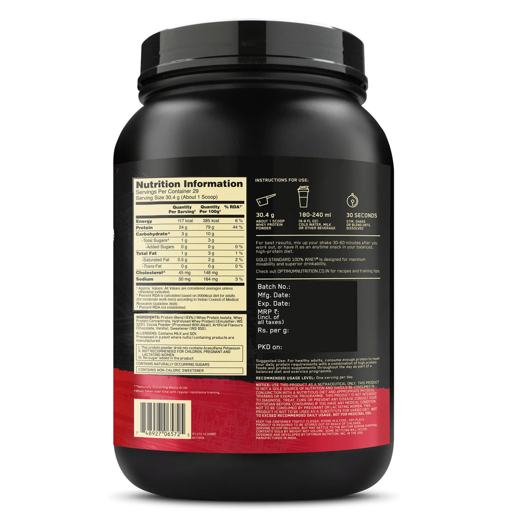 Gold Standard 100% Whey Protein | 907 g (2 lbs)