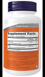 Now Foods GABA 500mg Veg Capsule