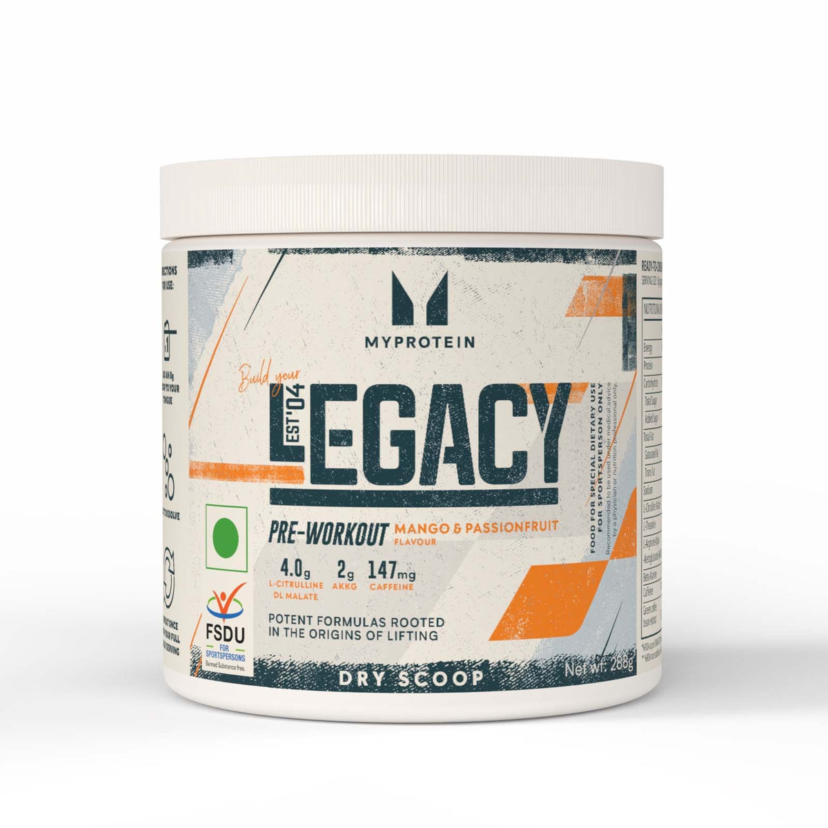 Myprotein Legacy Dry Scoop Pre-Workout