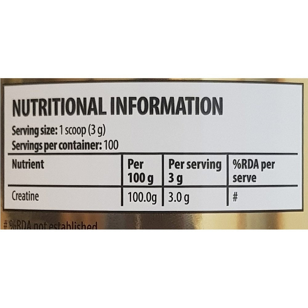 Kevin Levrone Black Line Anabolic Creatine Monohydrate 300g (100 Servings)