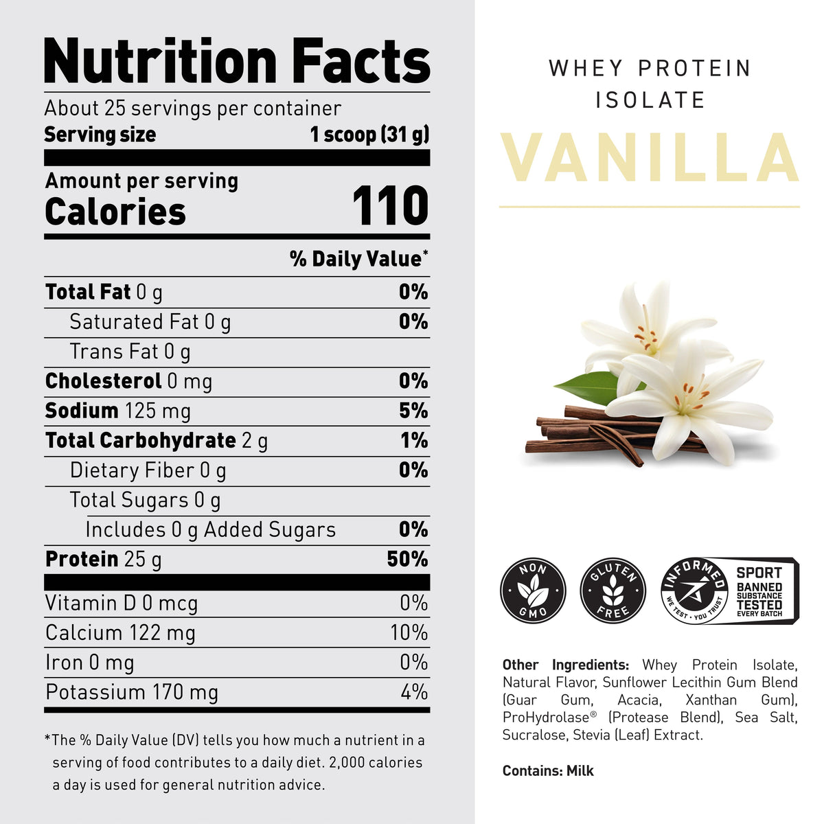 kaged Whey Protein Isolate 1.3kg