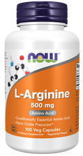 NOW L-Arginine, Double Strength 1000 mg Tablets