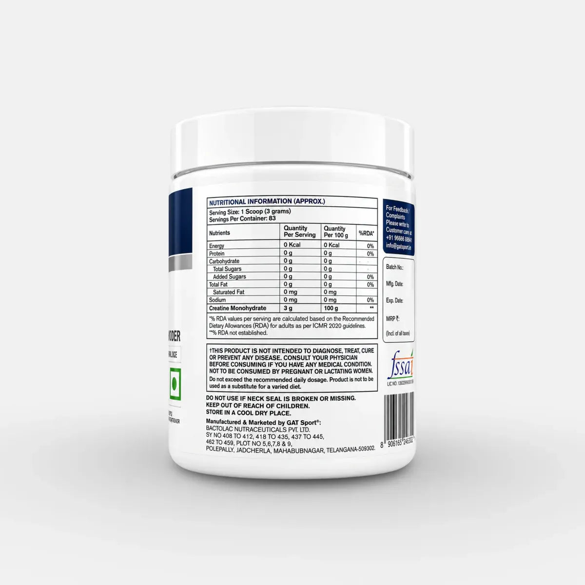 GAT Sport Creatine | 250g