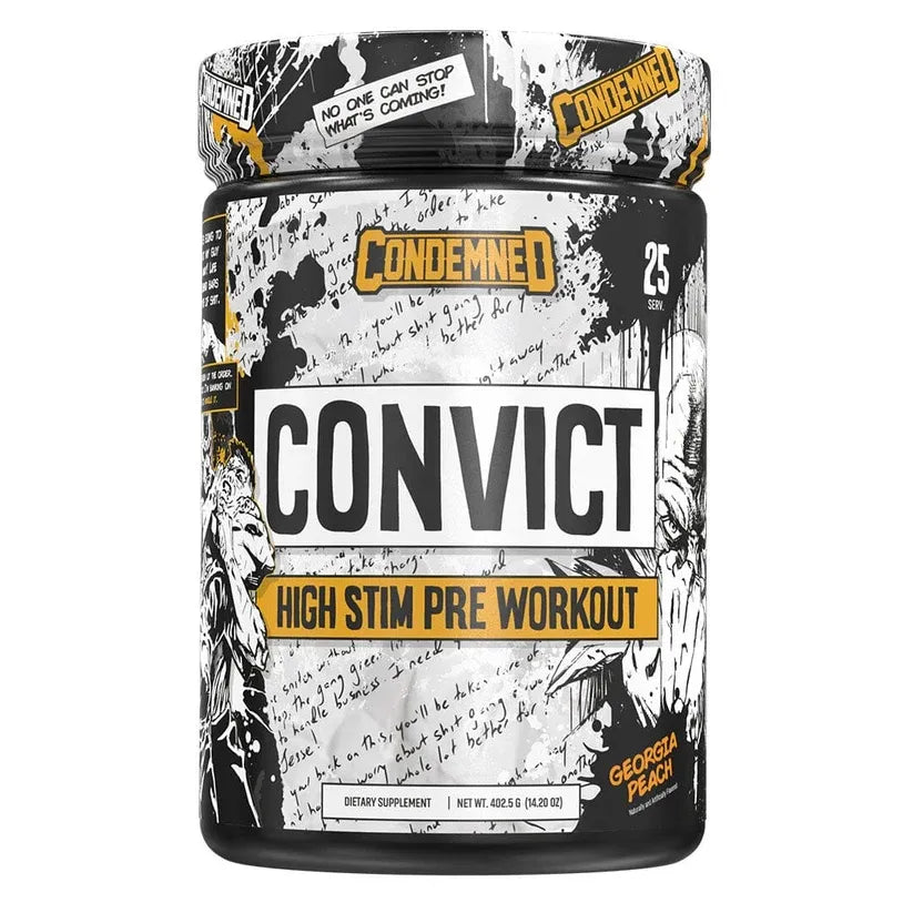 Condemned Labz Convict High Stim Pre-Workout (25 Servings)