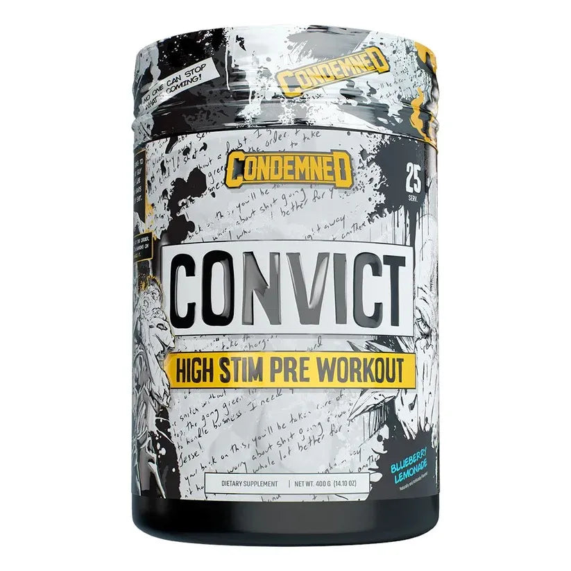 Condemned Labz Convict High Stim Pre-Workout (25 Servings)