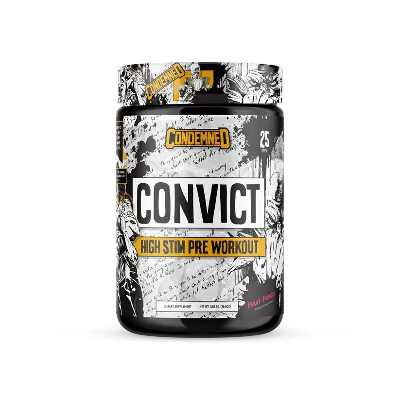 Condemned Labz Convict High Stim Pre-Workout (25 Servings)