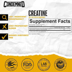Condemned Labz Essetials Creatine Monohydrate 400g