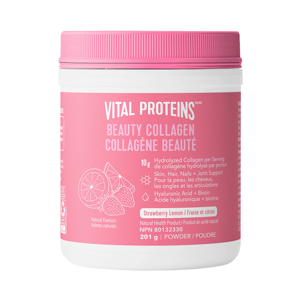 vital proteins Beauty Collagen Peptides 201 g - Strawberry Lemon