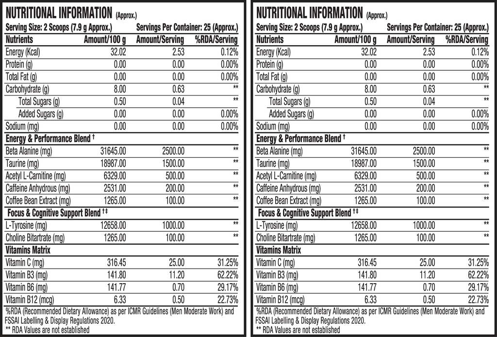 Prosupps Hyde Signature Pre Workout |Dual Tub| Try 3 Amazing Flavor in One Box