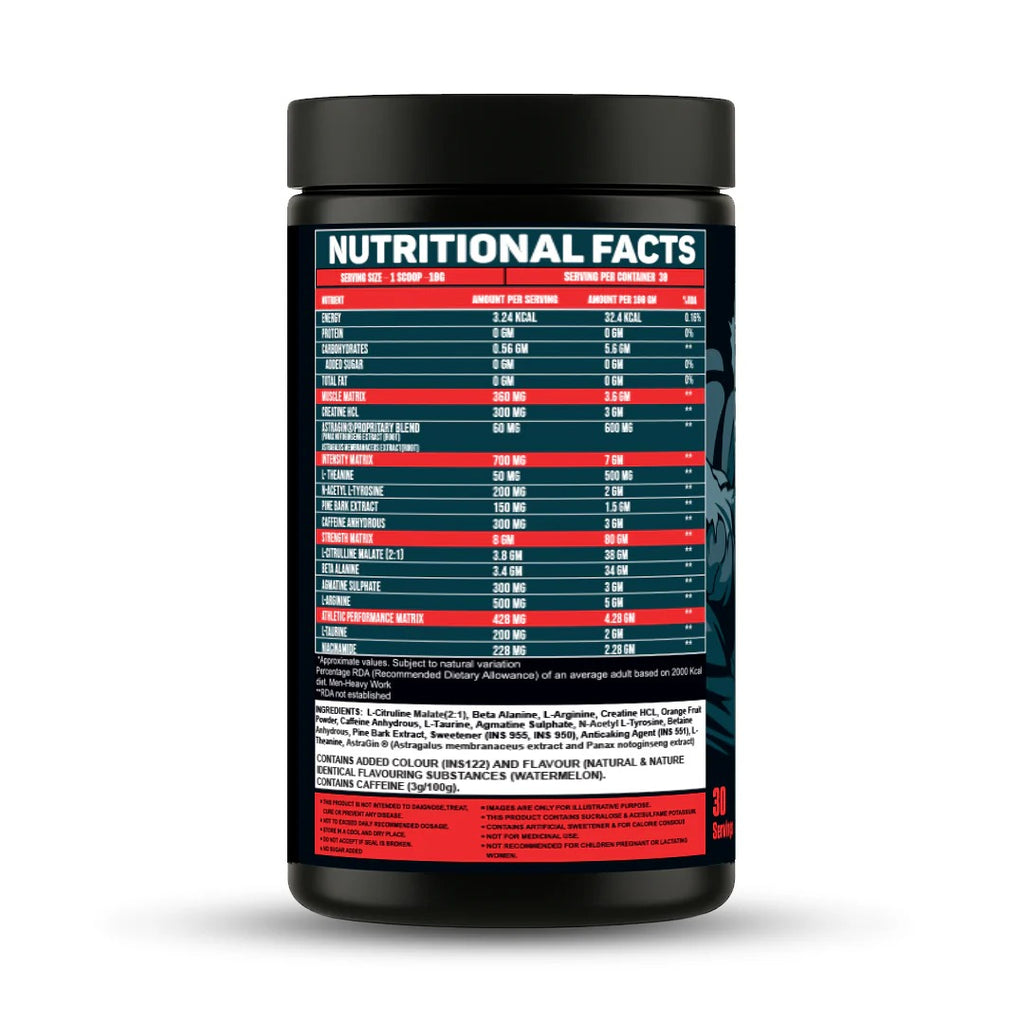 PROTEIN XP  Super Human Preworkout