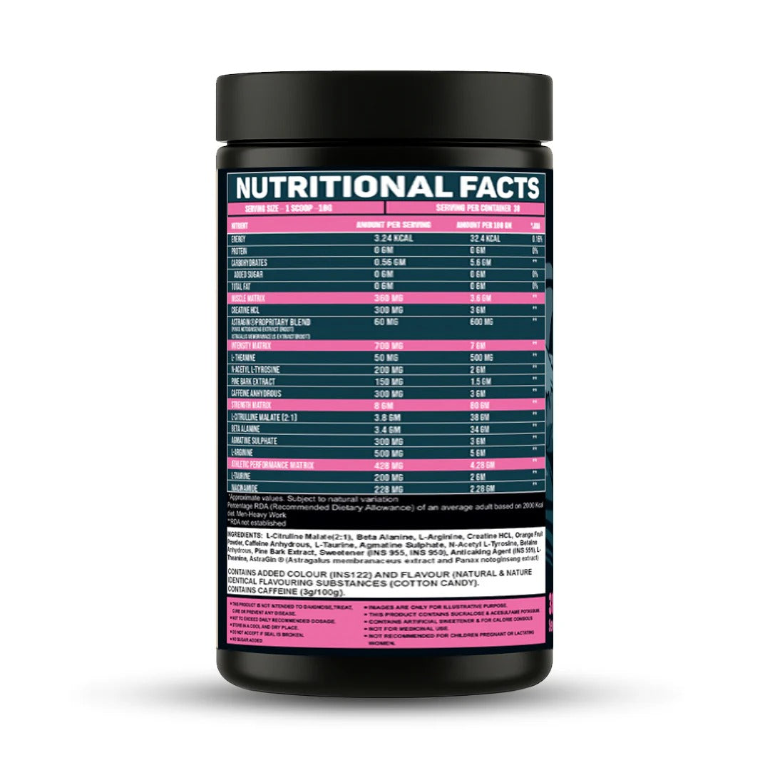 PROTEIN XP  Super Human Preworkout