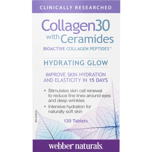 Webber Naturals Collagen30® with Ceramides BIOACTIVE COLLAGEN PEPTIDES™