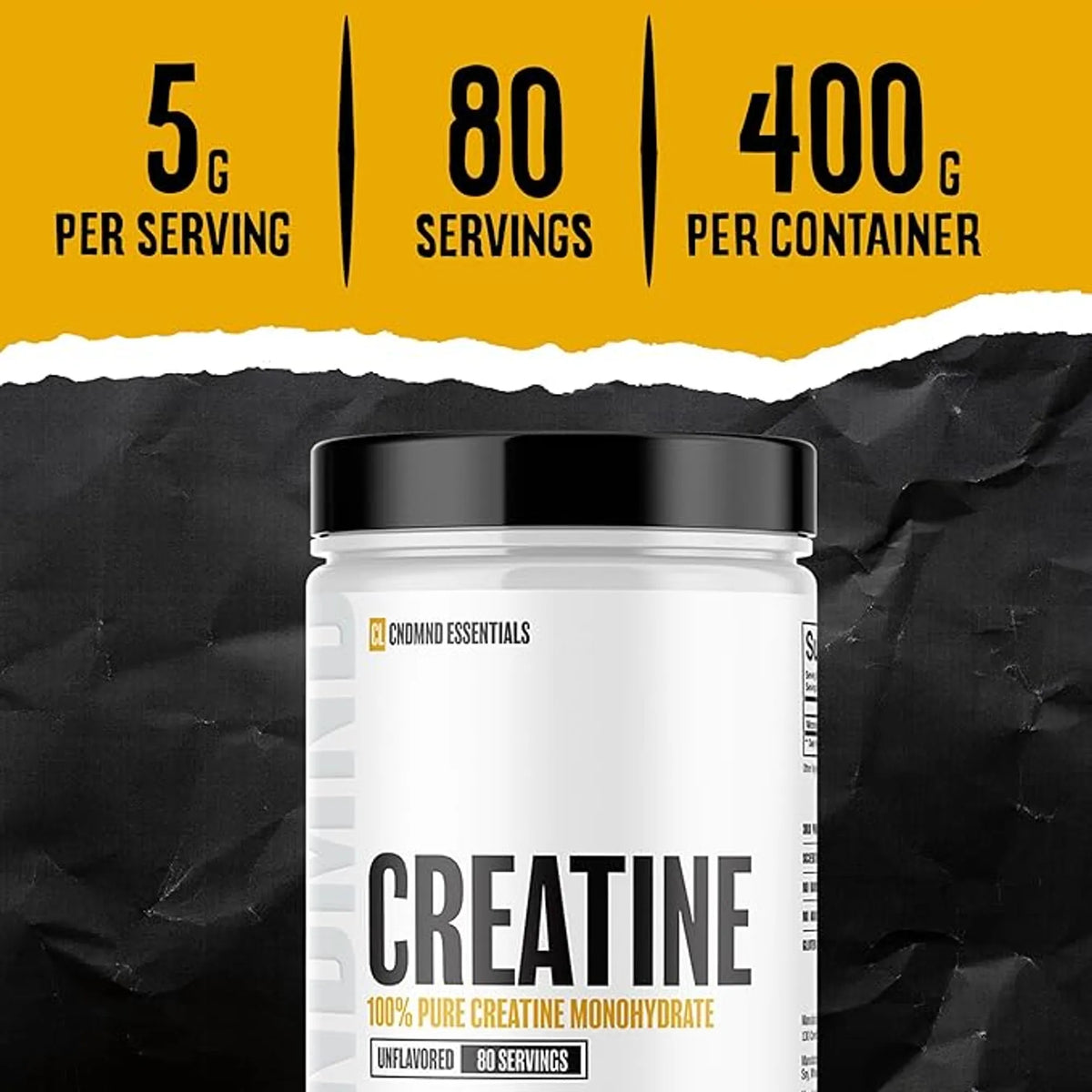 Condemned Labz Essetials Creatine Monohydrate 400g