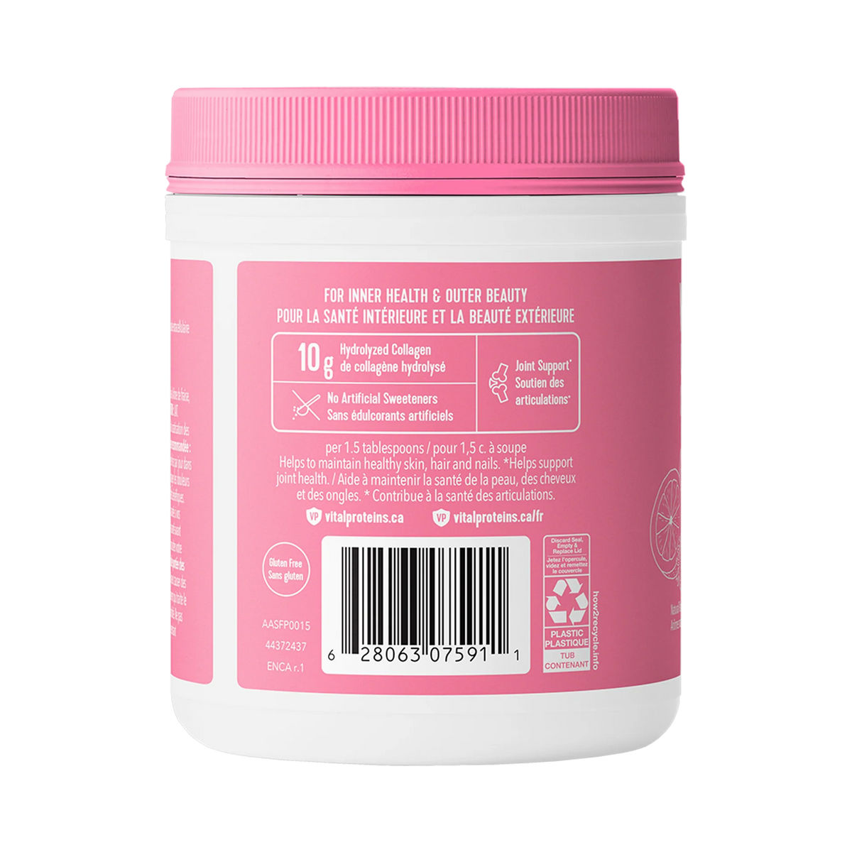 vital proteins Beauty Collagen Peptides 201 g - Strawberry Lemon