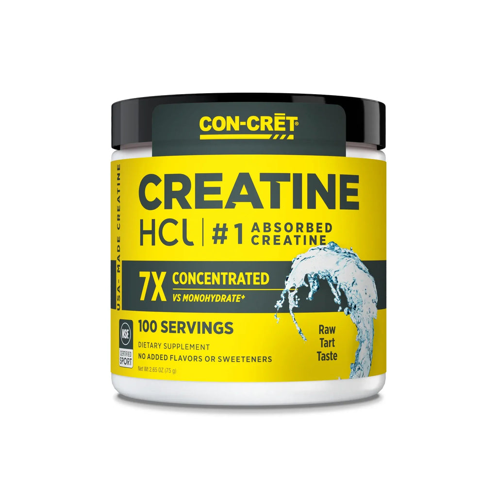 CON-CRĒT® Creatine HCl Powder - Unflavored