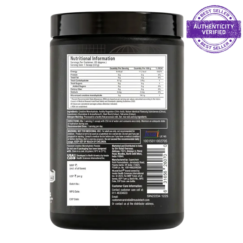 Muscletech™ Platinum Creatine Monohydrate