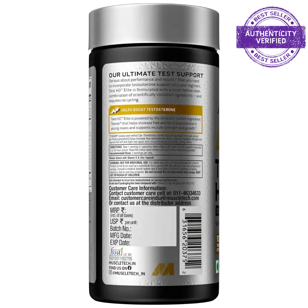 Muscletech™ Test HD™ Elite 60 units