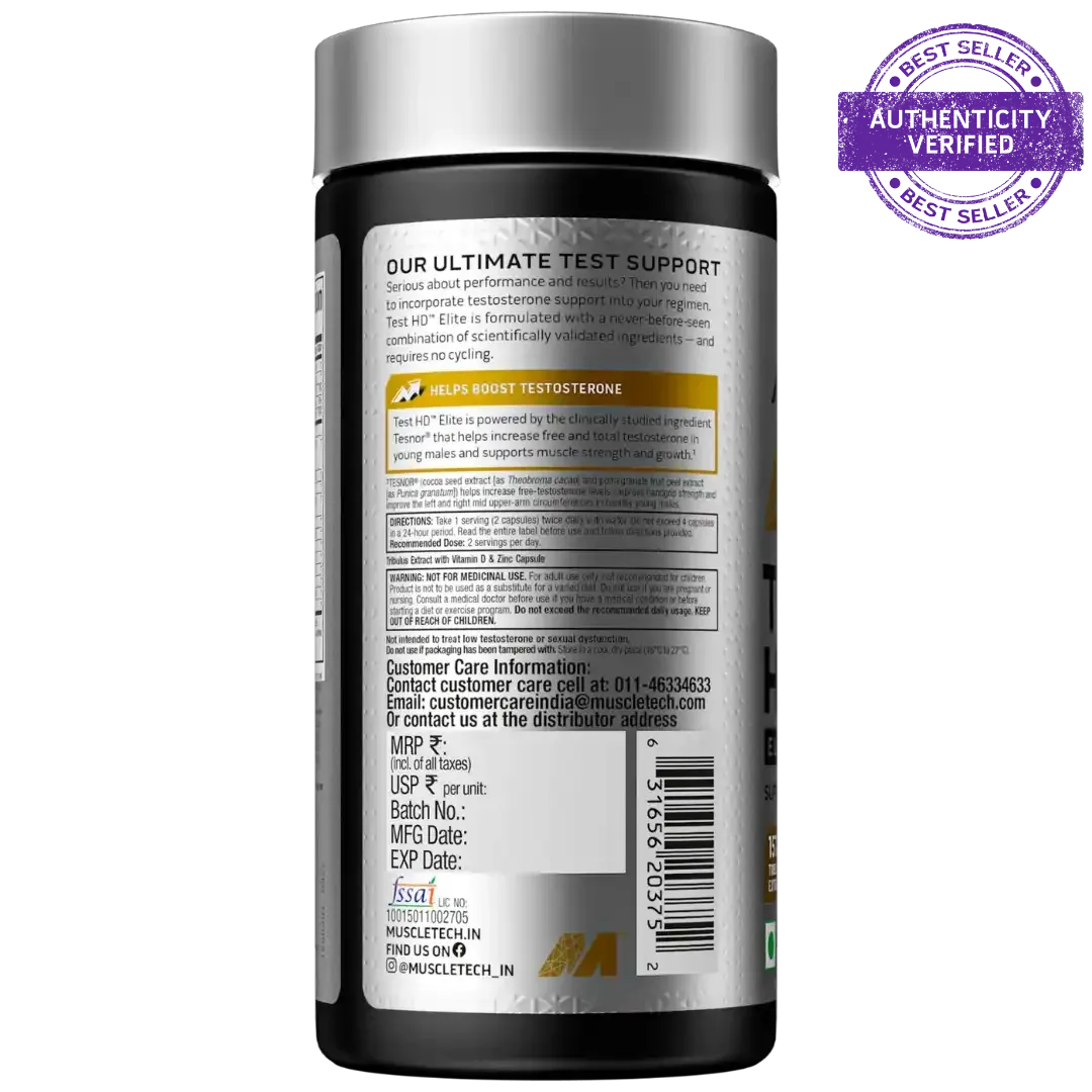 Muscletech™ Test HD™ Elite 60 units