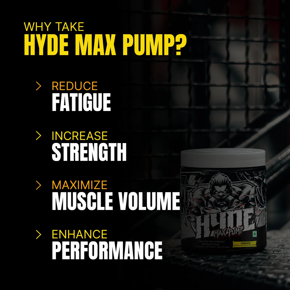 Prosupps Hyde Xtreme Pre Workout