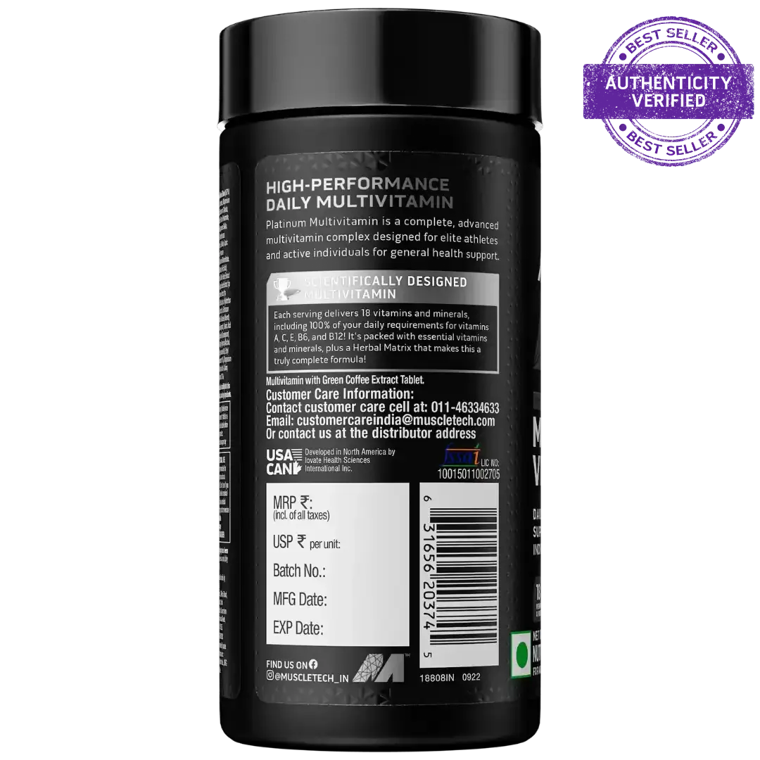 Muscletech™ Platinum Multivitamin