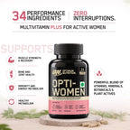 Optimum Nutrition (ON) Opti-Women - Multivitamin Plus For Women , 60 capsules
