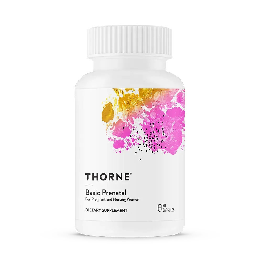 Thorne, Basic Prenatal, 90 Capsules