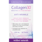 Webber Naturals Collagen30® Anti-Wrinkle Bioactive Collagen Peptides™ Tablets