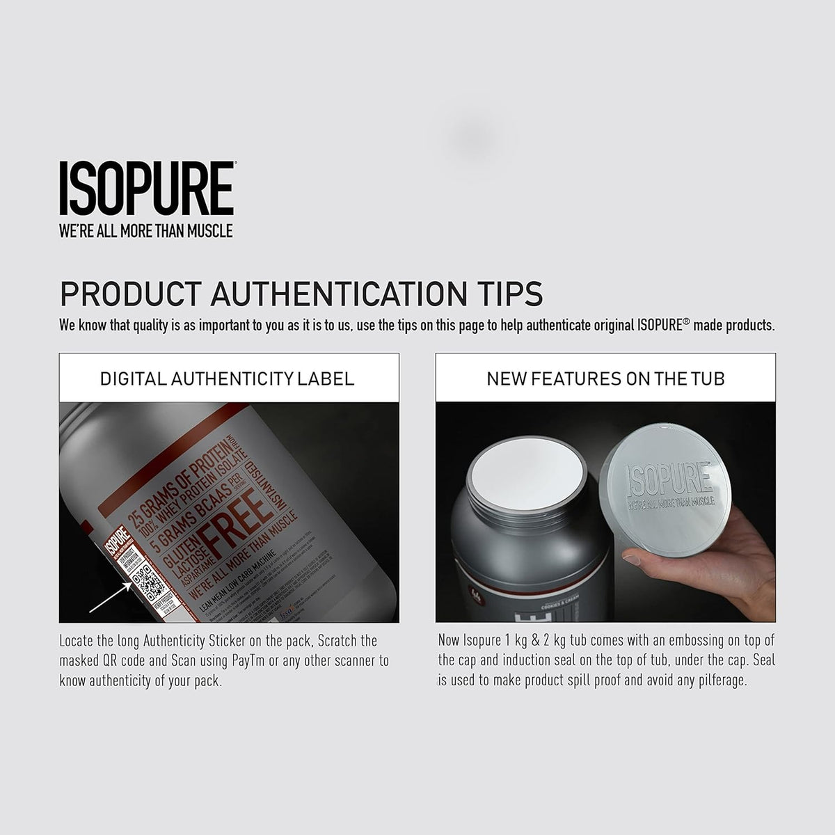 Isopure Low Carb Whey Protein Isolate  2 kg
