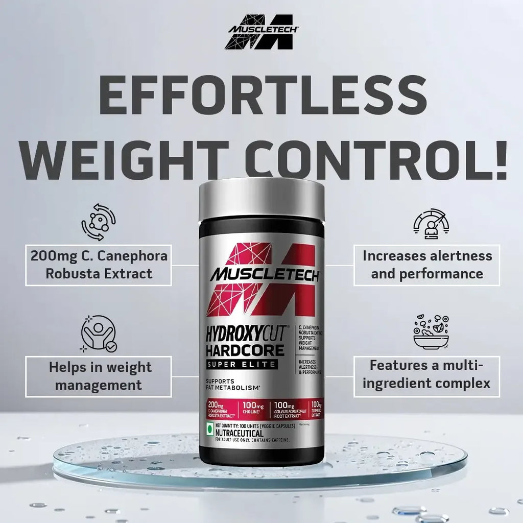 Muscletech™ Hydroxycut® Hardcore Super Elite 100 units