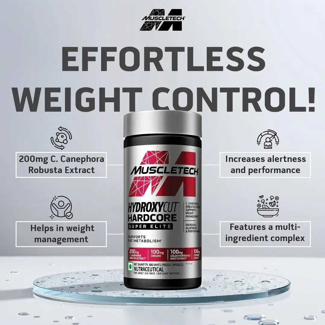 Muscletech™ Hydroxycut® Hardcore Super Elite 100 units