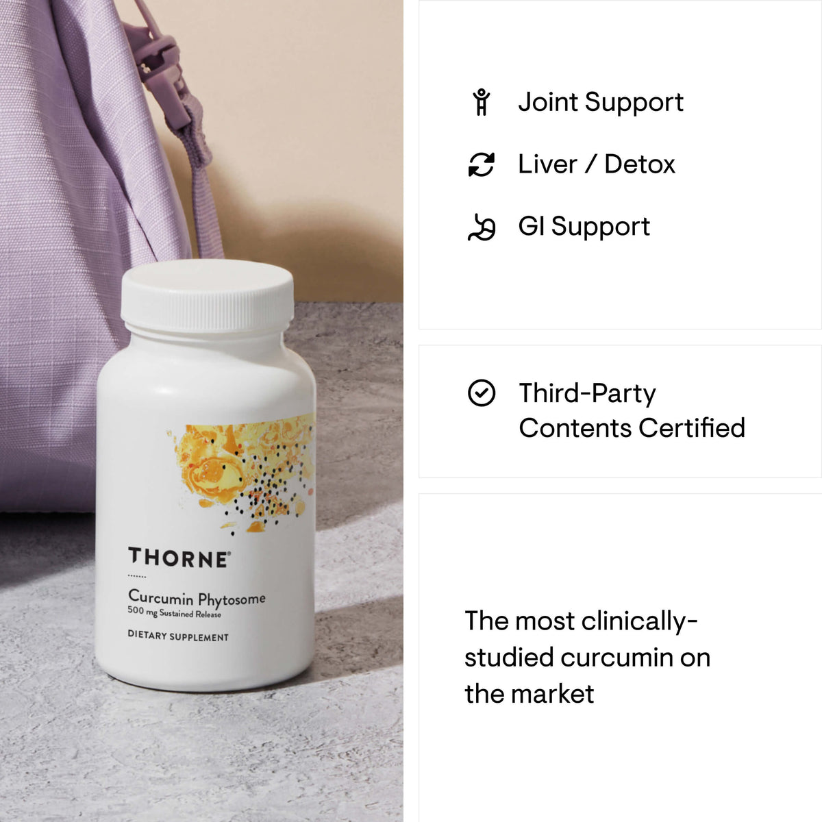Thorne Curcumin Phytosome - Sustained Release