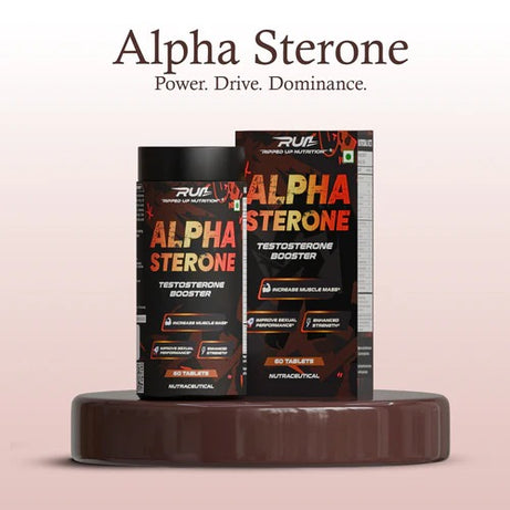 RIPPED UP NUTRITION Alpha Sterone- Testosterone Booster