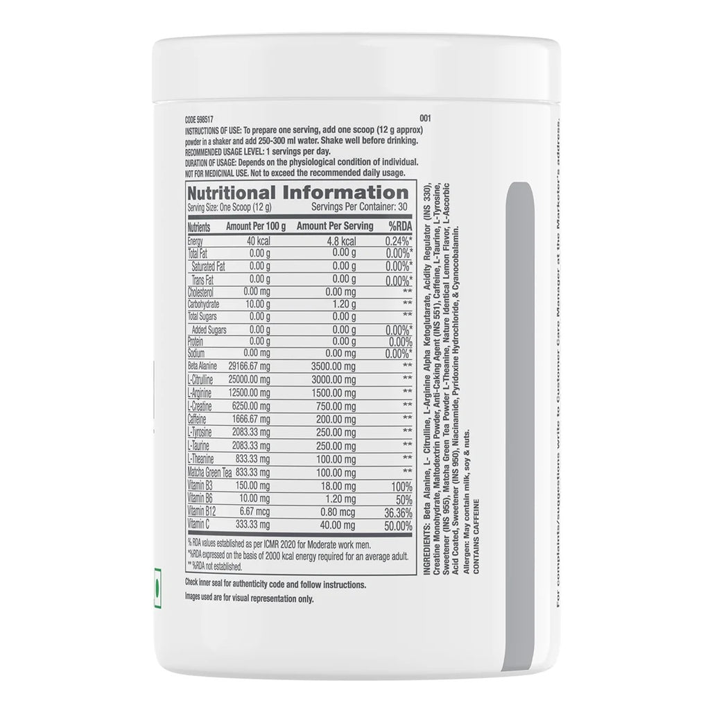 GNC Pro Performance Pre-Workout