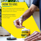 CON-CRĒT® Creatine HCl Powder - Unflavored