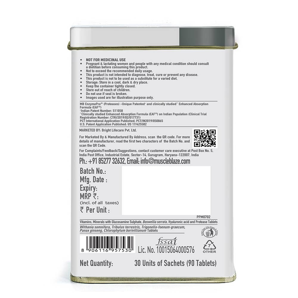 MuscleBlaze Biozyme 5 in 1 Multivitamin