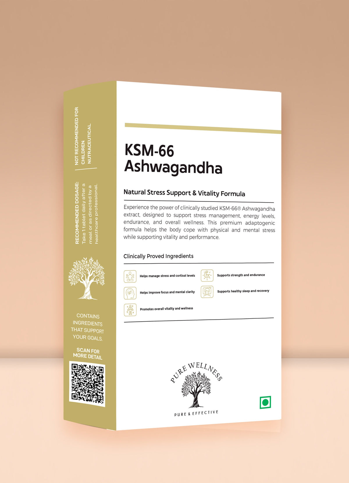 Purewellness KSM-66 Ashwagandha