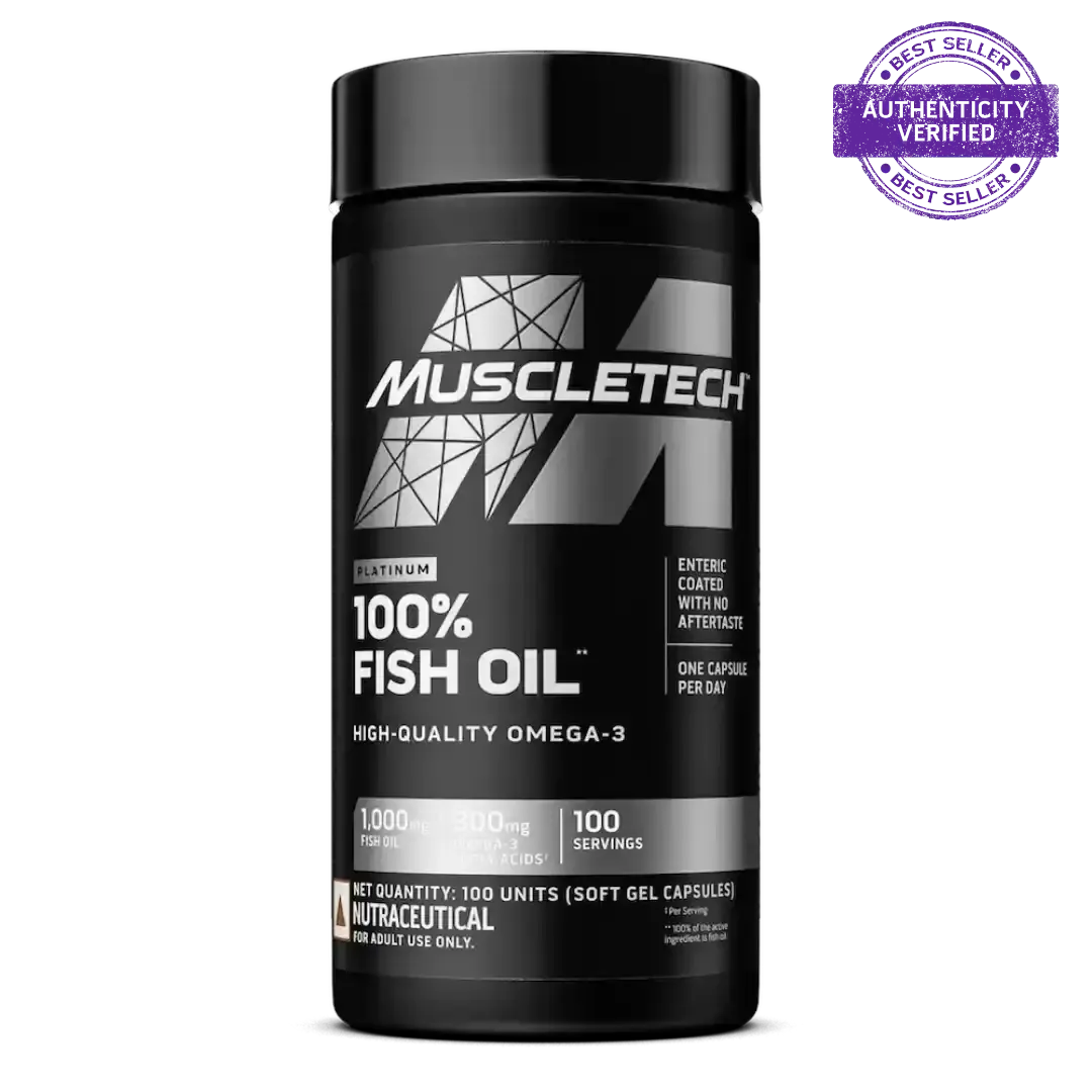 Muscletech™ Platinum Omega Fish Oil 100 units