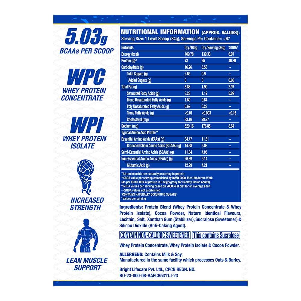 Ronnie Coleman King Whey Protein 2.27 kg (5 lb) • Chocolate Brownie