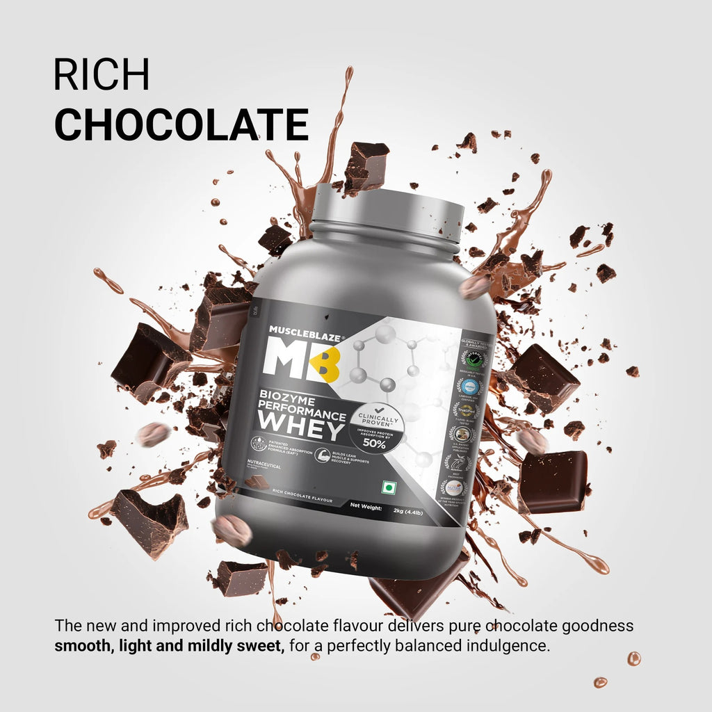 MuscleBlaze Biozyme Performance Whey 2 kg