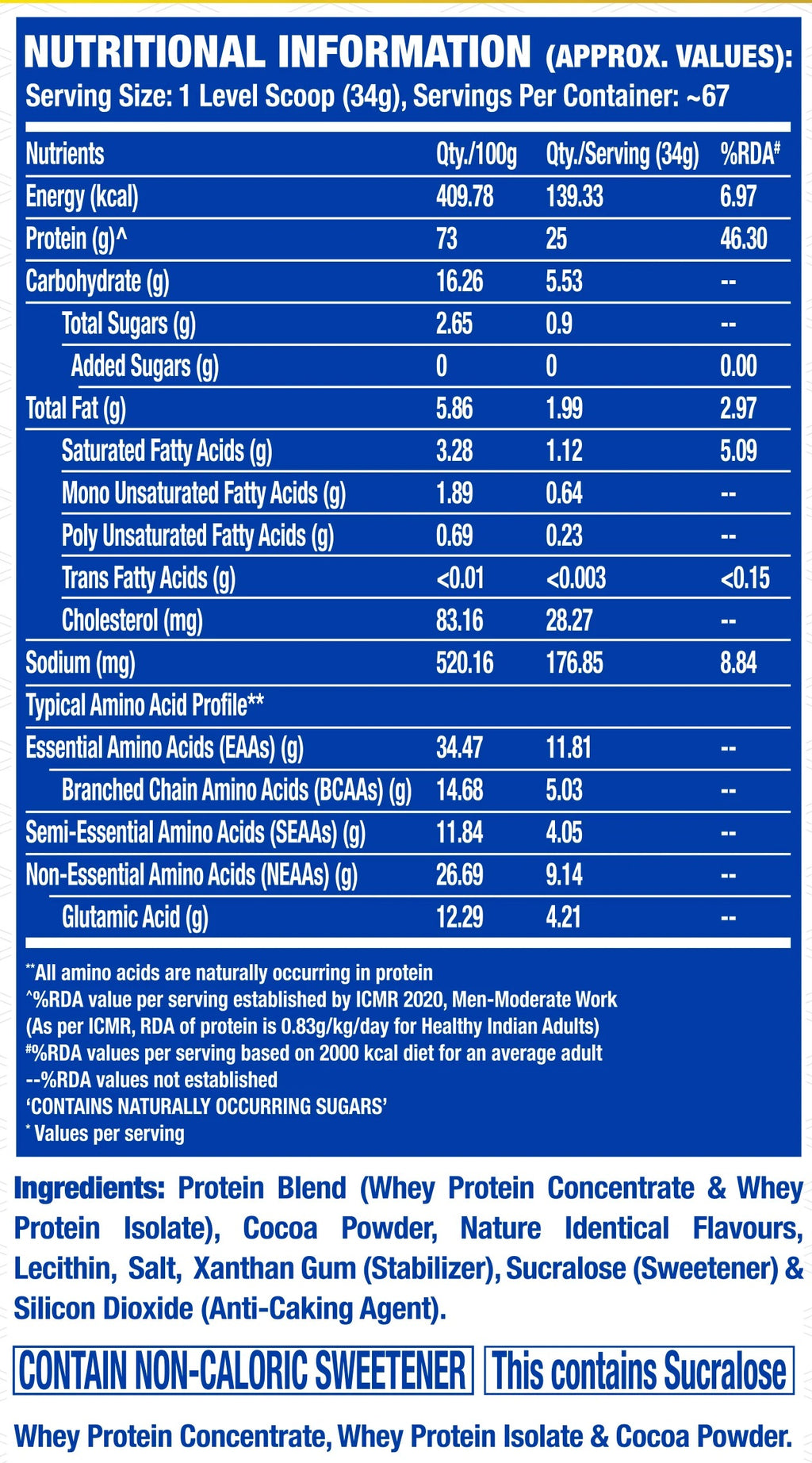 Ronnie Coleman King Whey Protein 2.27 kg (5 lb) • Chocolate Brownie