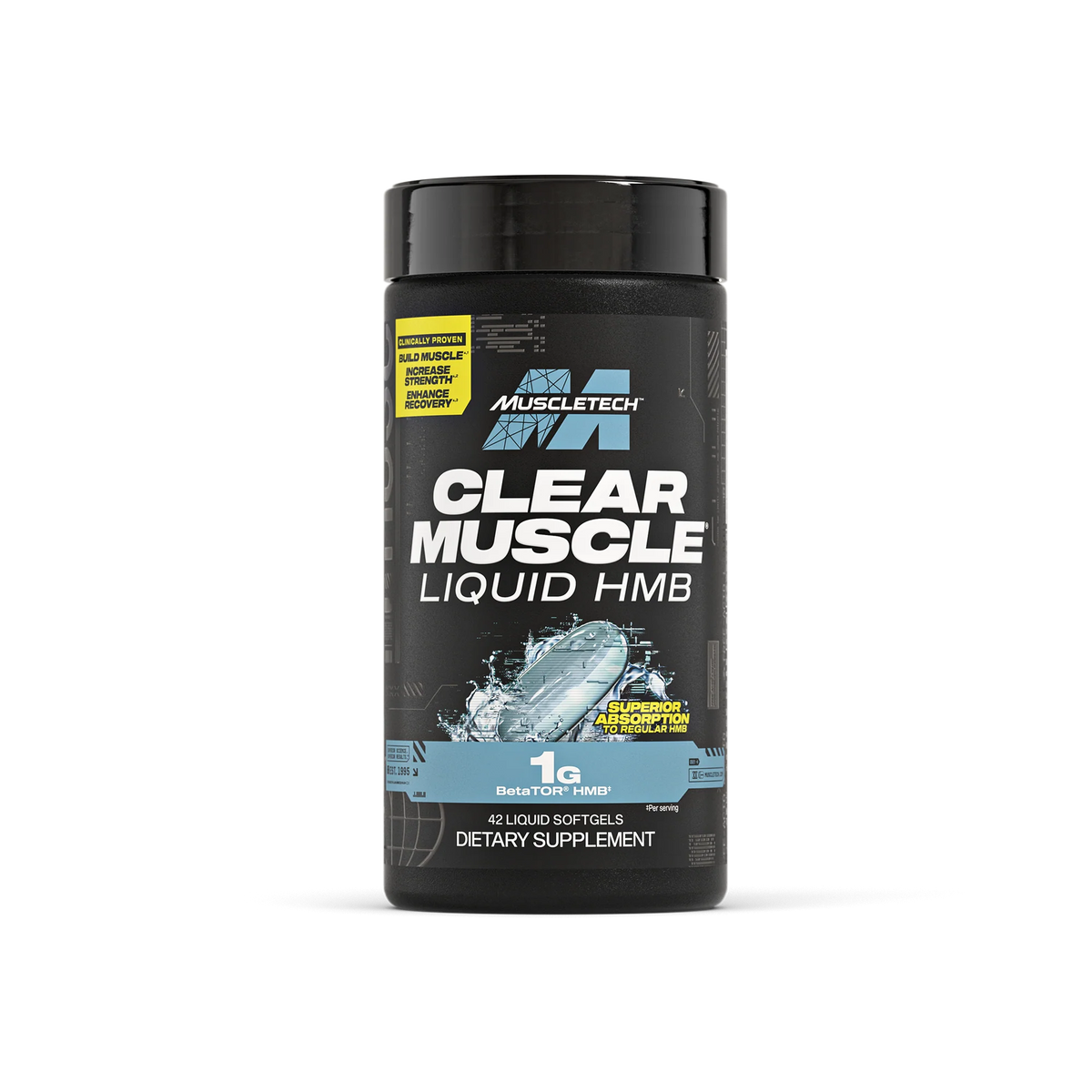 Muscletech Clear Muscle Liquid HMB 42 capsules